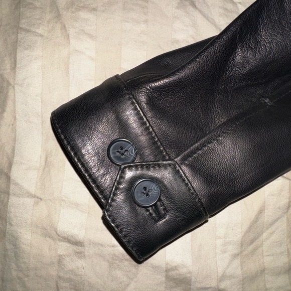 Men’s Daniel Cremieux (Dillard’s ) black lamb leather jacket - Picture 8 of 8